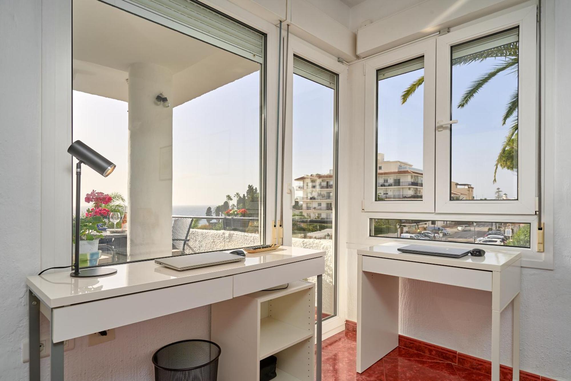 Spectacular Sea Views, 2 Bed,2 Bath Leilighet Nerja Eksteriør bilde