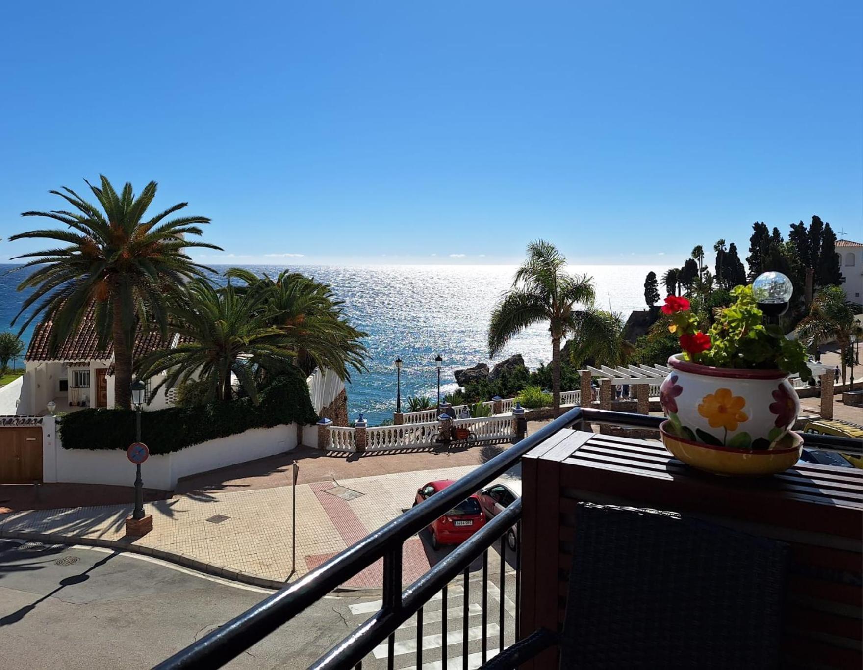 Spectacular Sea Views, 2 Bed,2 Bath Leilighet Nerja Eksteriør bilde